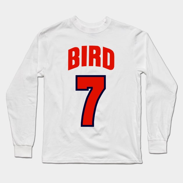 USA DREAM TEAM 92 - Bird Long Sleeve T-Shirt by Buff Geeks Art